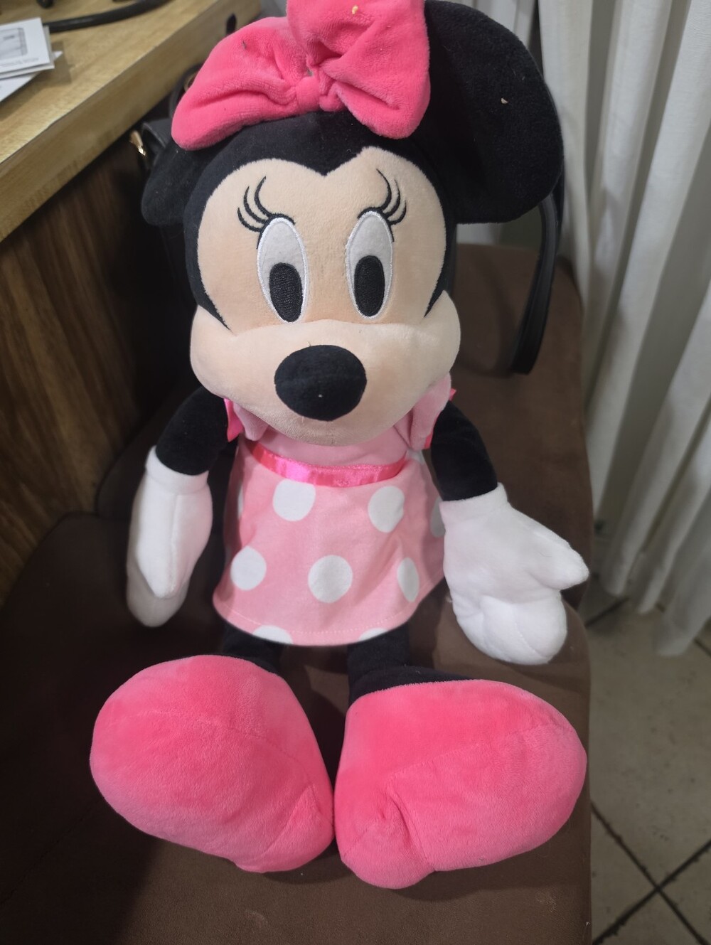Minnie Mouse Plush Toy - Pink Polka Dot Dress